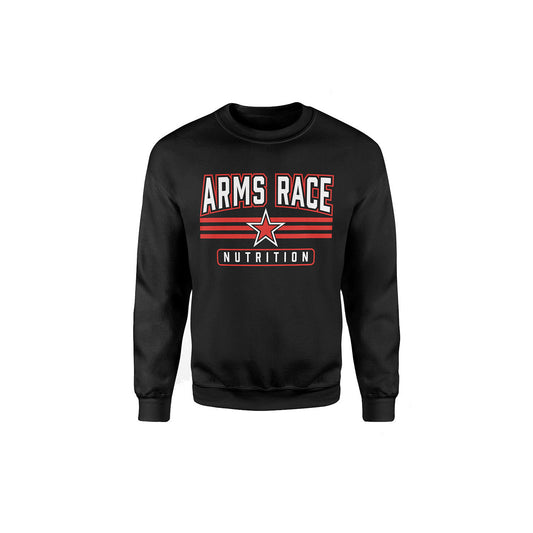 Arms Race Nutrition Collegiate Logo Crew Neck Sweatshirt