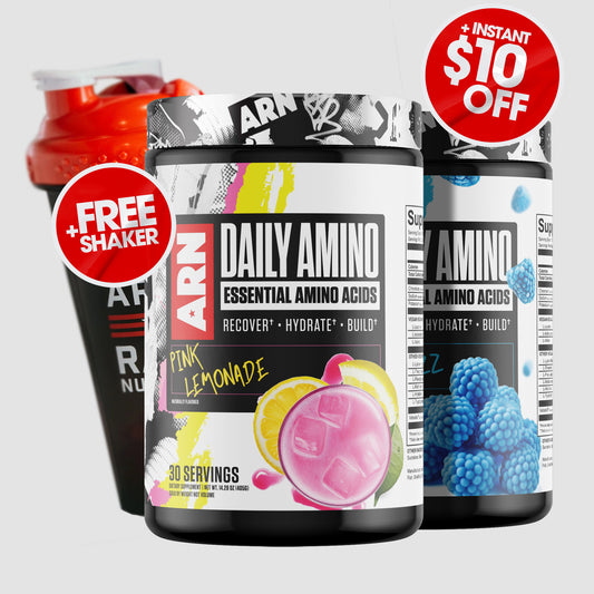 Daily Amino Twinpack + FREE Shaker ($10 OFF Launch Special)